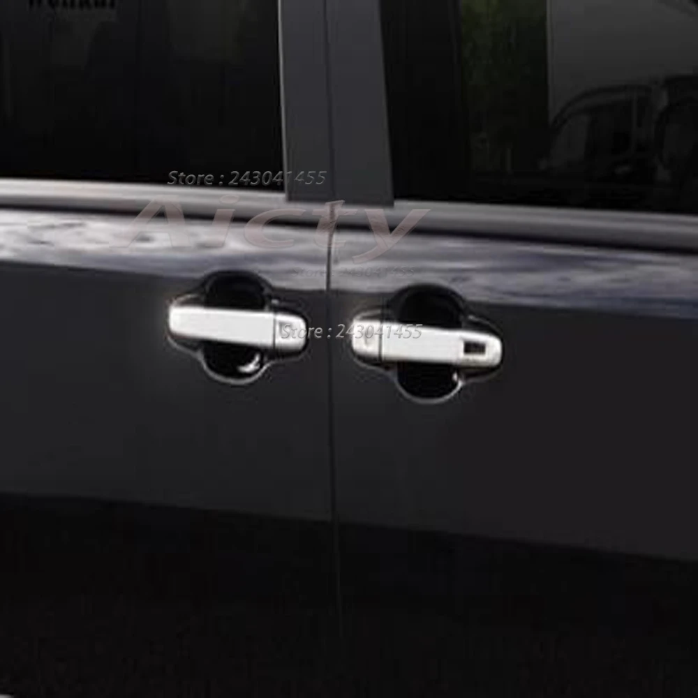 For Toyota Voxy 80 Series 2018 2019 2020 ABS Chrome Door Handle Cover Trim Handles Covers Door Bowl Cover Trim Car Accessories