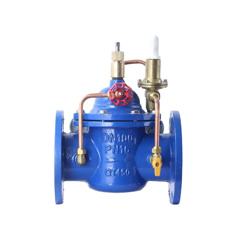 200X-10/16 Manual Ductile Iron Flow Control Valve Flange Control Valve for Water Application