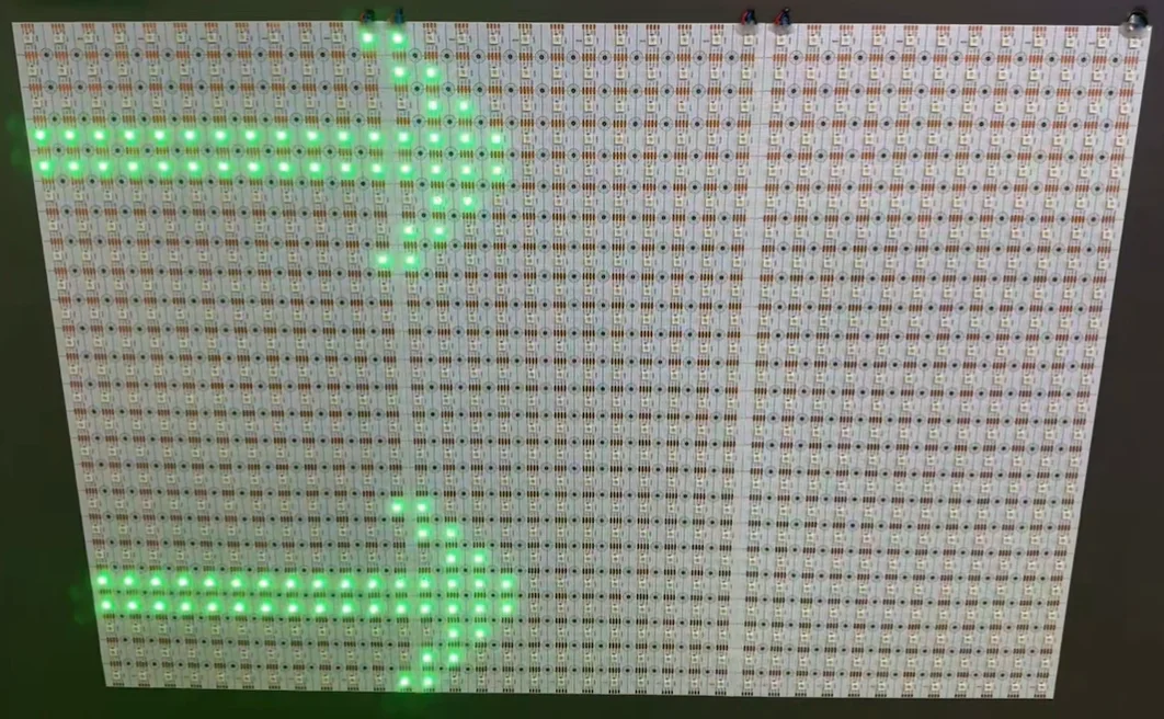 Factory Price 12V SPI Digital RGB RGBW LED Flexible Module Addressable Dream Backlight Sheet for Onyx Image Video Text Display