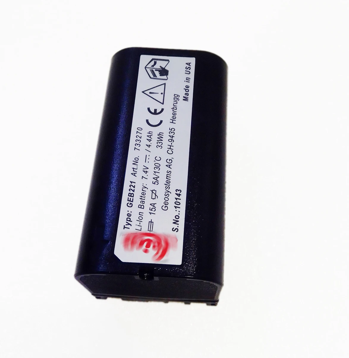 5 sztuk fabrycznie nowy akumulator 7.4V 4400mah li li-ion GEB221 do Leica TS02 TS06 TS09 TPS1200 geodezja tachimetr bateria do GPS darmowa shi