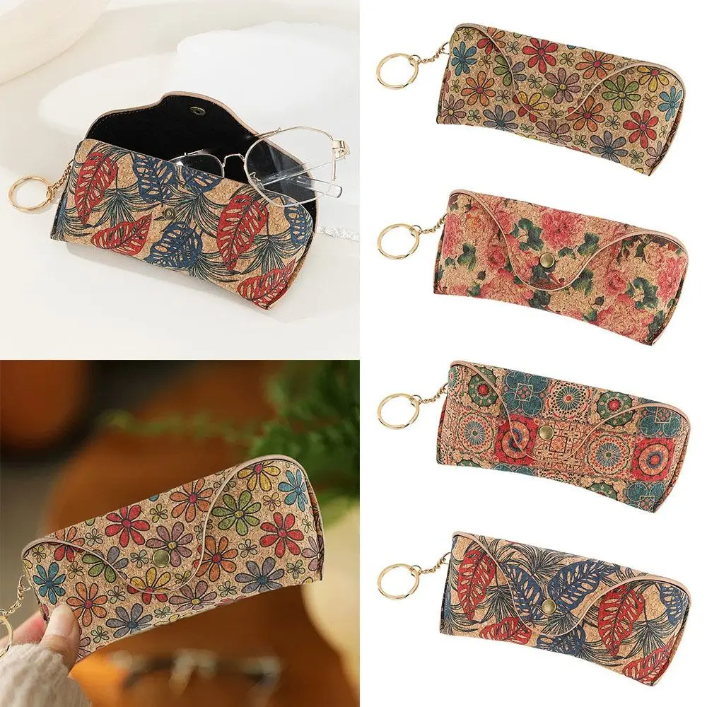 

Protective Cover Soft Wooden Glasses Boxes Holder Hanging Multifunctional Sunglasses Bag Creative Sunglasses Pouch Students