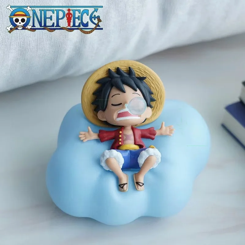 New Arrival One Piece Anime Blind Box Series Night Light Toy Luffy Zoro Nami Sanji Chopper Figure Sweet Dream Led Birthday Gifts