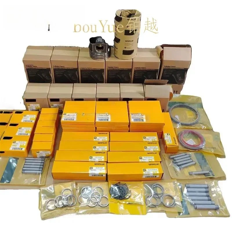 Genuine Engine Cylinder Liner Overhaul Repair Kit for CAT 3306 3304 3406 C4.4 C6.6 C9.3 C13 C11 C15 C18 Heavy Duty Diesel