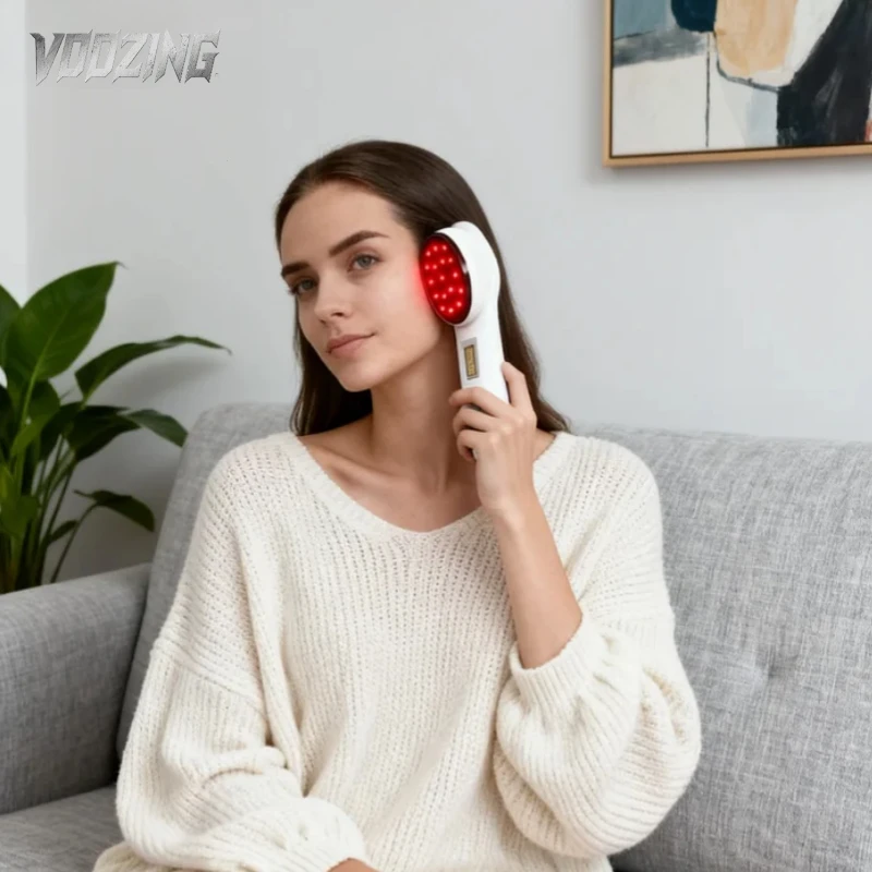 

Профессиональное устройство для лица T03C, отбеливание кожи, уменьшение морщин, 650 нм, светотерапия, беспроводное оборудование