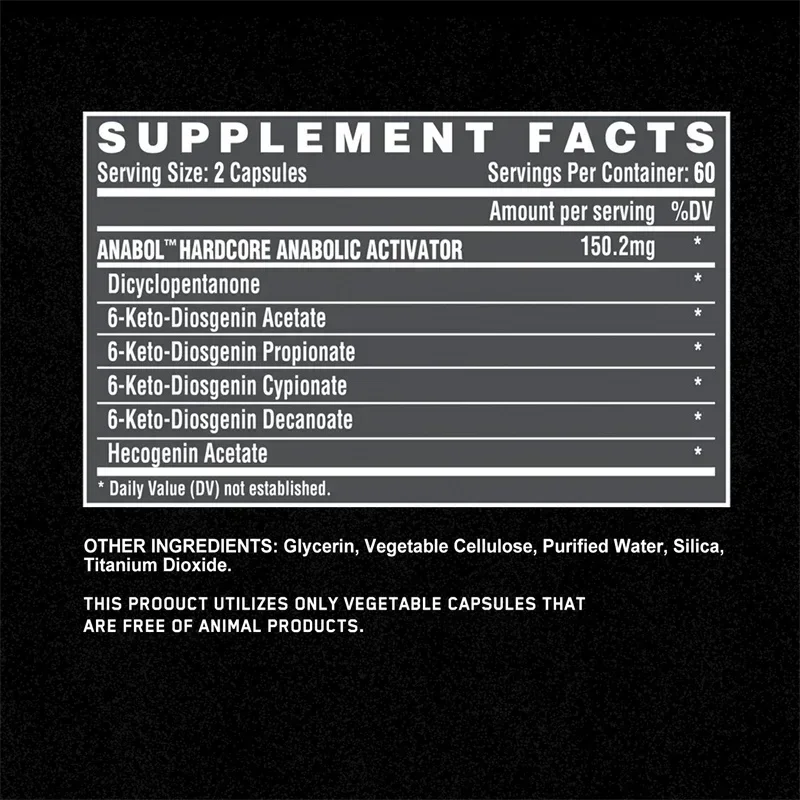 Anabol Hardcore - Promote Muscle Growth, Strengthen Abdominal Muscles, Improve Athletic Performance, and Replenish Energy - Image 2