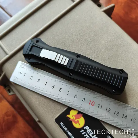 3300BK INFIDEL 3300 Tactical Gear D2 Steel CNC 6061 Aluminium Handle Tools by "TECKTECH KNIVES STORE"