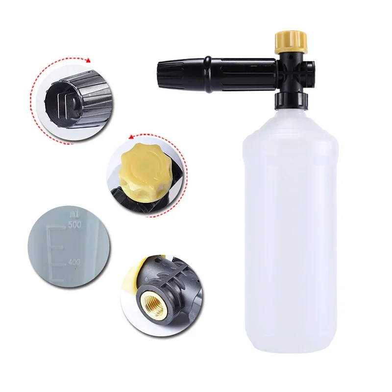 Car Wash Foam Gun Foam kettle Foam Lance Pressure Washer Nozzle Suit for Bosch AR Karcher Huter Hammer Makita Nilfisk Daewoo