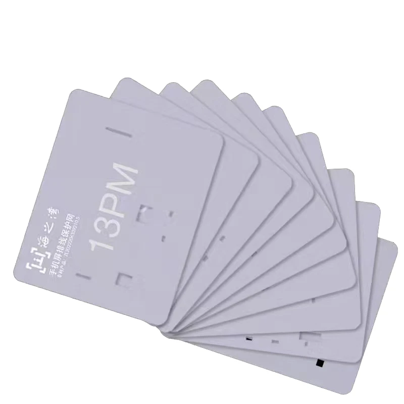 LCD Screen IC Cable BGA Protection Steel Stencil For IPhone 11-13 Pro Max Solve The Pop-up Problem After The Screen Replacing