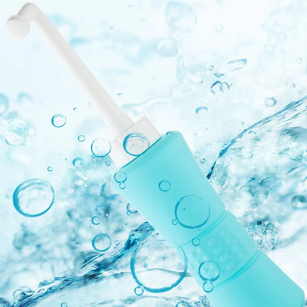 

1 set Women Bidet Sprayer Blue Portable Washing Bottle For Personal Hygiene Handheld Private Area Cleaner Spraying