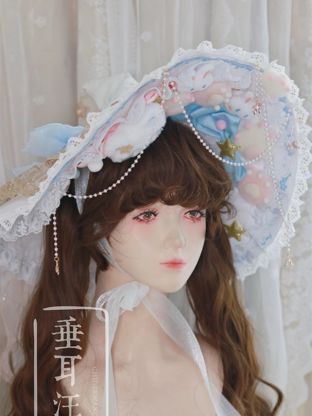 cappello-da-strega-dolce-fatto-a-mano-per-bambola-lolita-cappello-magico-personalizzabile-con-design-a-orecchie-di-pug-accessori-da-collezione-per-giocattoli