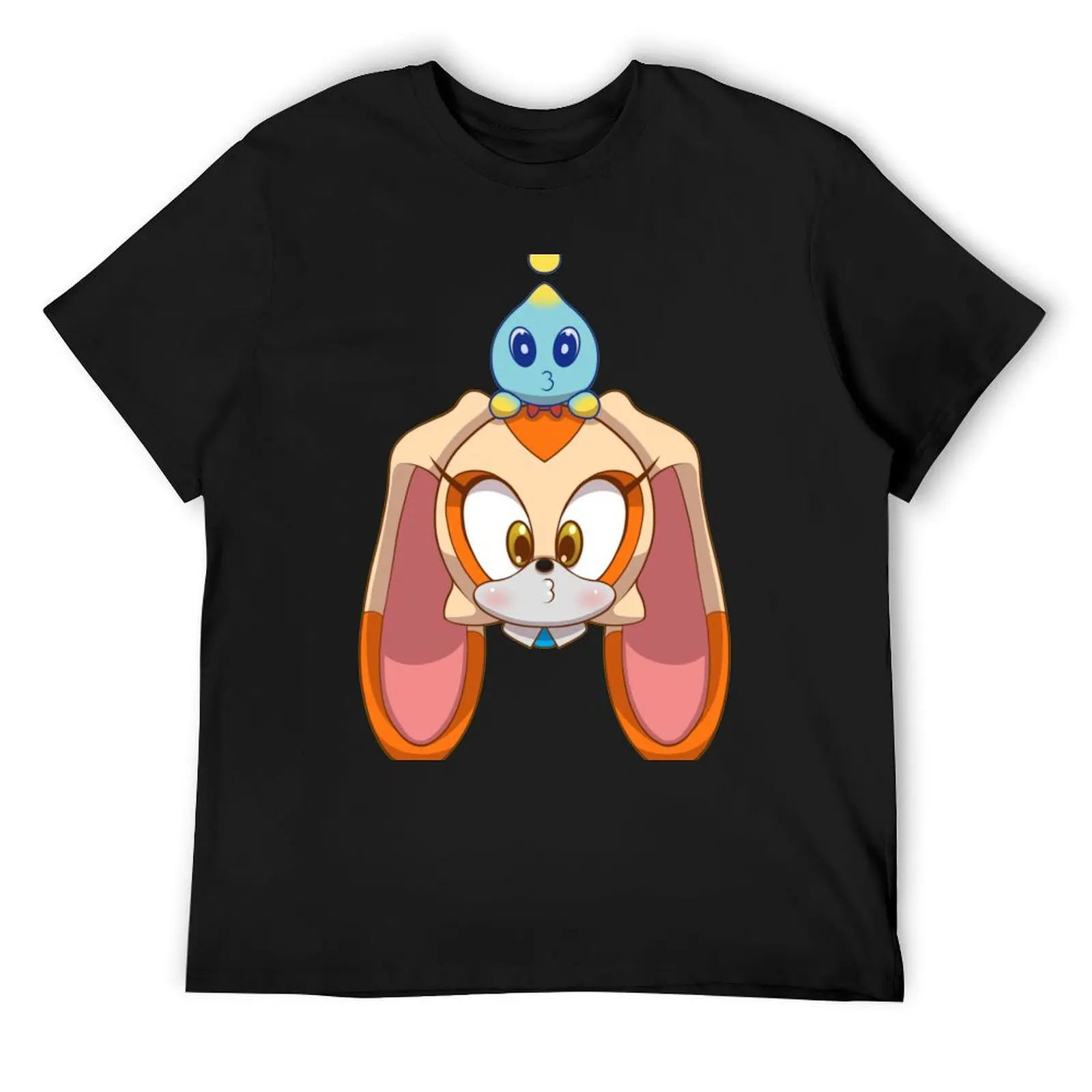 

Cream the rabbit T-Shirt man clothes anime clothes funny gifts cheap stuff heavyweight t shirts for men