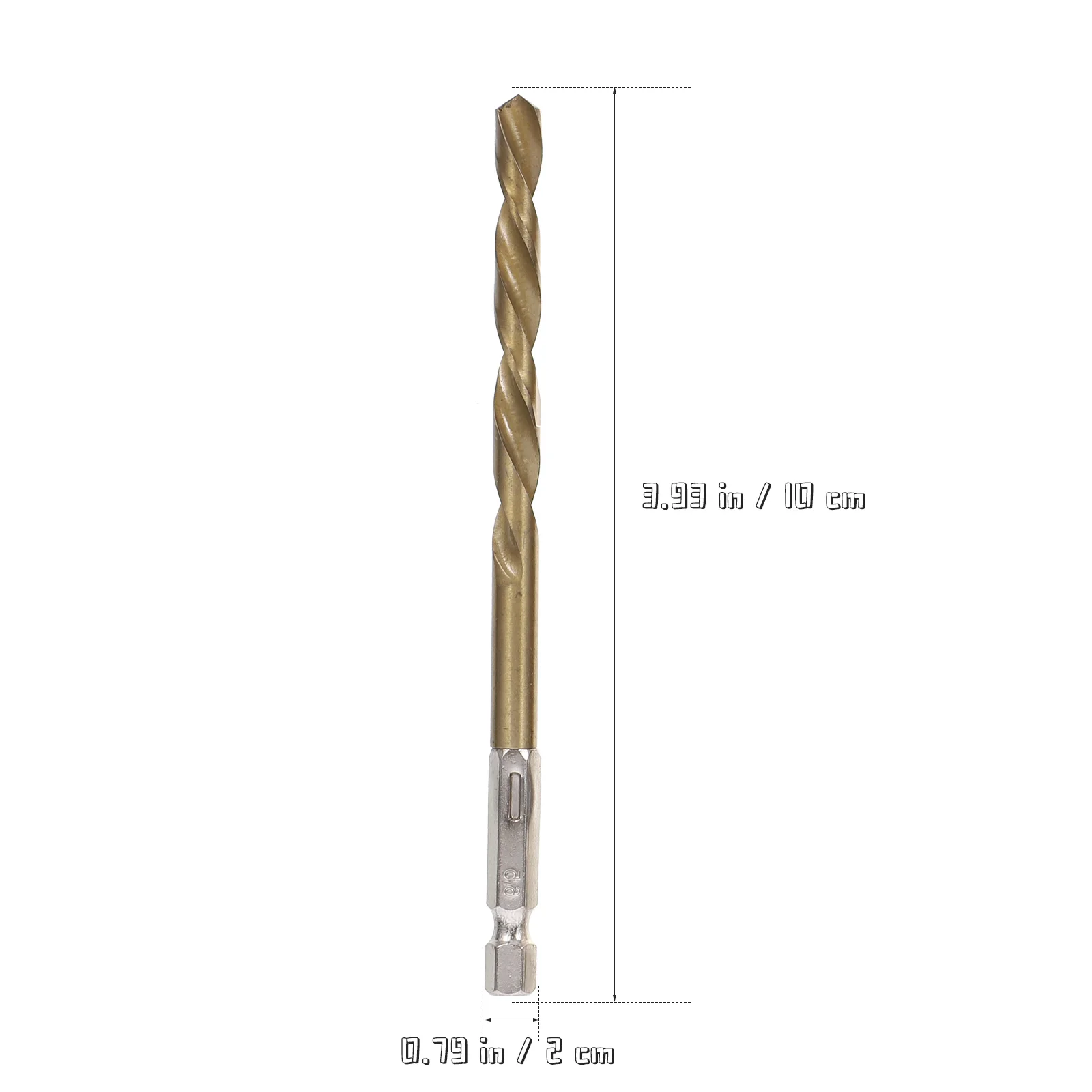

13Pcs Hex Shank Drill Bits Set High Hardness Twisted Drill Bits for Plastic Concrete Application