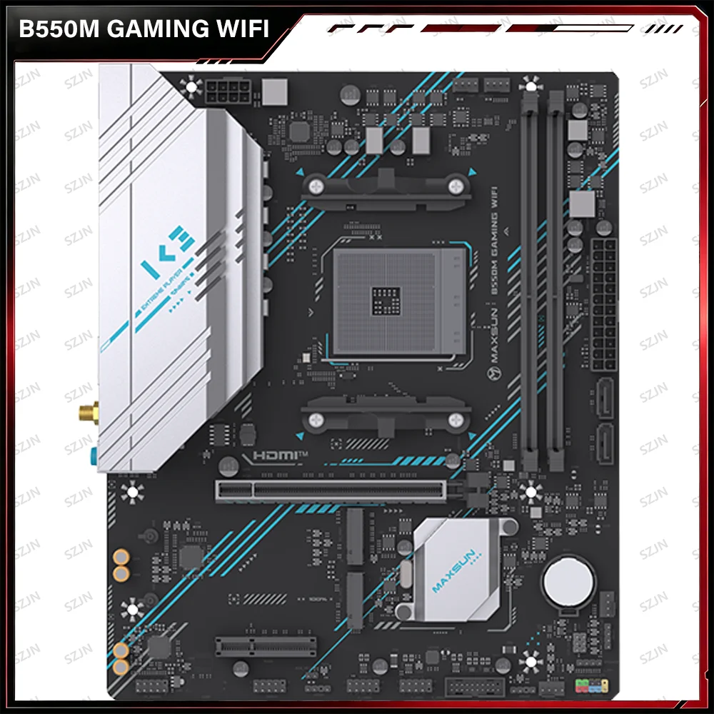 Amd Cpu Ryzen 5 - Maxsun B550 Motherboard Combo, Support Ryzen