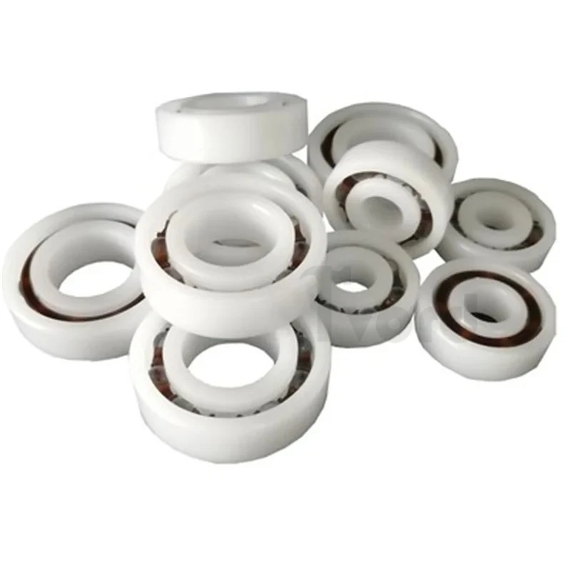 1pcs Pom Plastic Bearings 6200 6201 6202 6203 6204 6205 6206 6207 6208 Corrosion-resistant Acid And Alkali