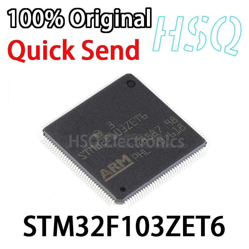 1PCS Original STM32F103ZET6 STM32F103 LQFP-144 MCU 32 bits