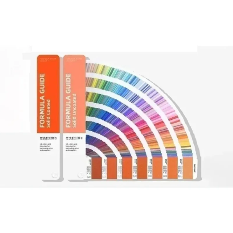 International Standard Color Matching Card Set, Professional Formula Guide with Coated & Uncoated Papers for Designers 4