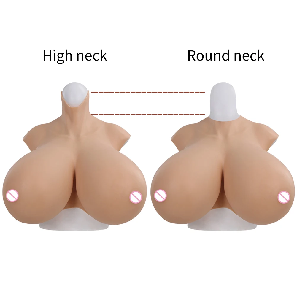 Dokier Huge Z Cup Fake Breast Forms Boobs Realistic Silicone for Crossdressers Drag Queen Breastplates Crossdress Shemale