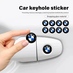 8pcs Car Door Keyhole Sticker Keyhole Protection Sticker Cover For BMW E46 E90 E60 F10 E39 F30 E36 E87 E90 E30 E53 F31 E92