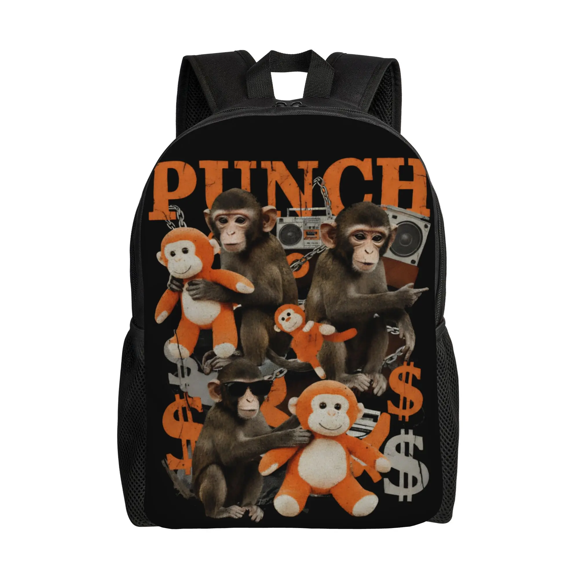 

Children's Cute Monkey Punch team punch Backpack Preschool Kindergarten Backpacks Bag for Girls and Boys