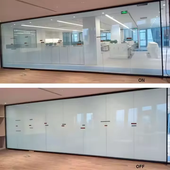 High-quality switchable electrochromic PDLC smart window film PET anti-scratch light-dimming and light-blocking partition