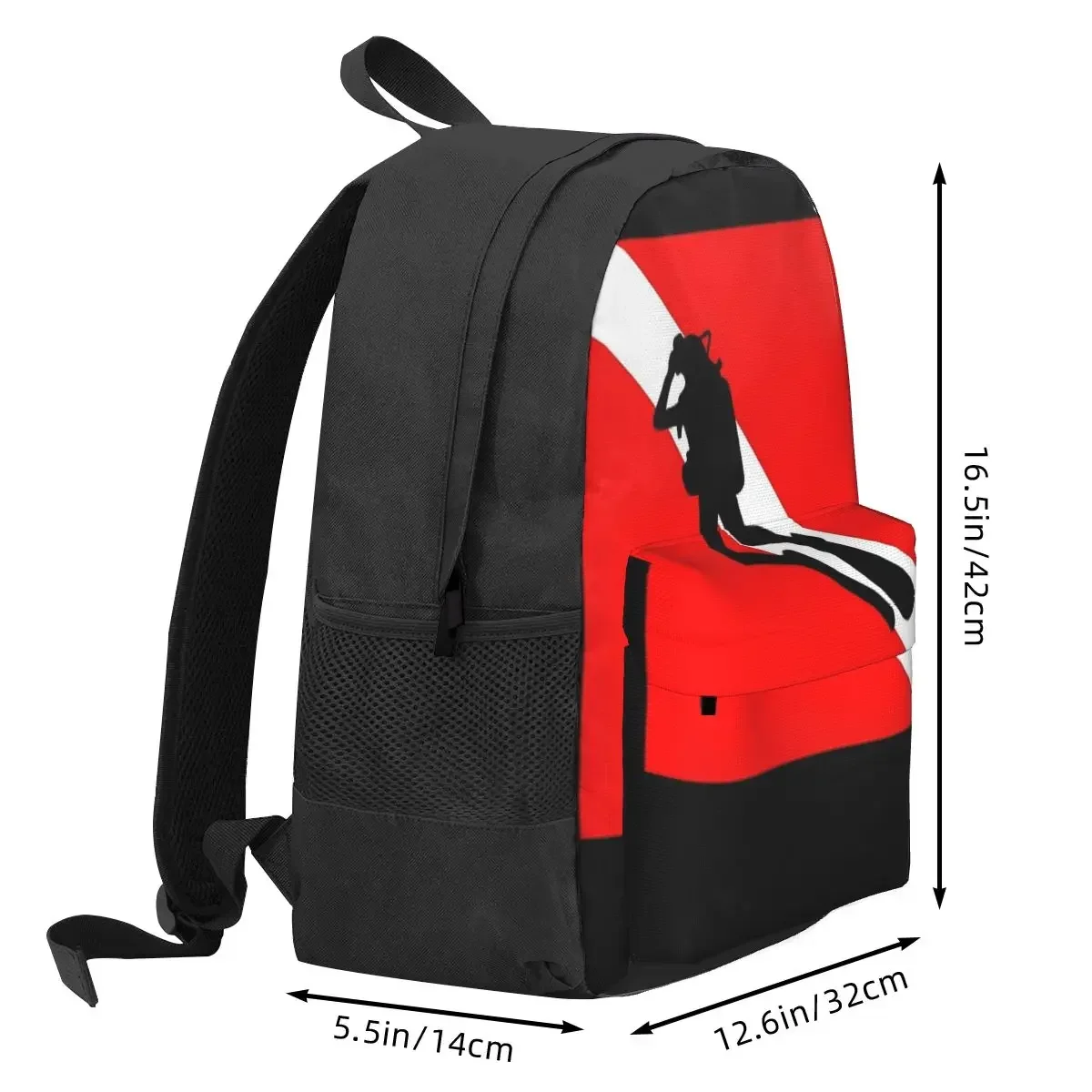 Dive Scuba Diver Backpacks Boys Girls Bookbag Children School Bags Cartoon Kids Rucksack Laptop Rucksack Shoulder Bag