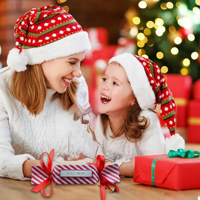 Caja de dinero de dulces de Navidad, bolsa de dinero de Navidad, bolsa de dinero sorpresa, caja de extracción de dulces, bolsa de dinero de regalo