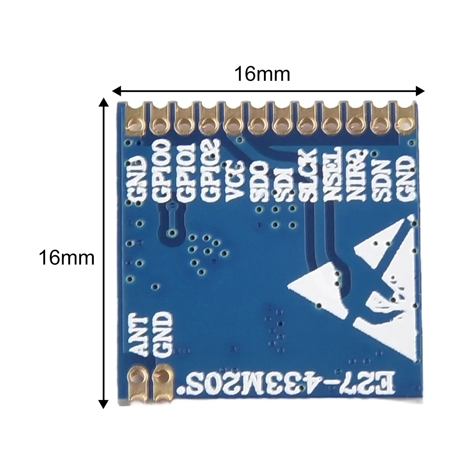 New Practical Transmission Module Wireless Data 425-525MHz Distance 1600meter Plastic SI4432 Radio Frequency Chip