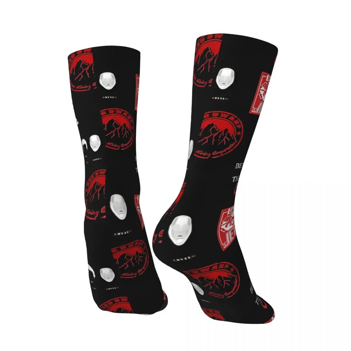 Red Dwarf Sci Fi Pack Theta Sock for Men Hip Hop Harajuku Smeg Happy Quality Pattern Printed Boys Crew Sock Casual Gift