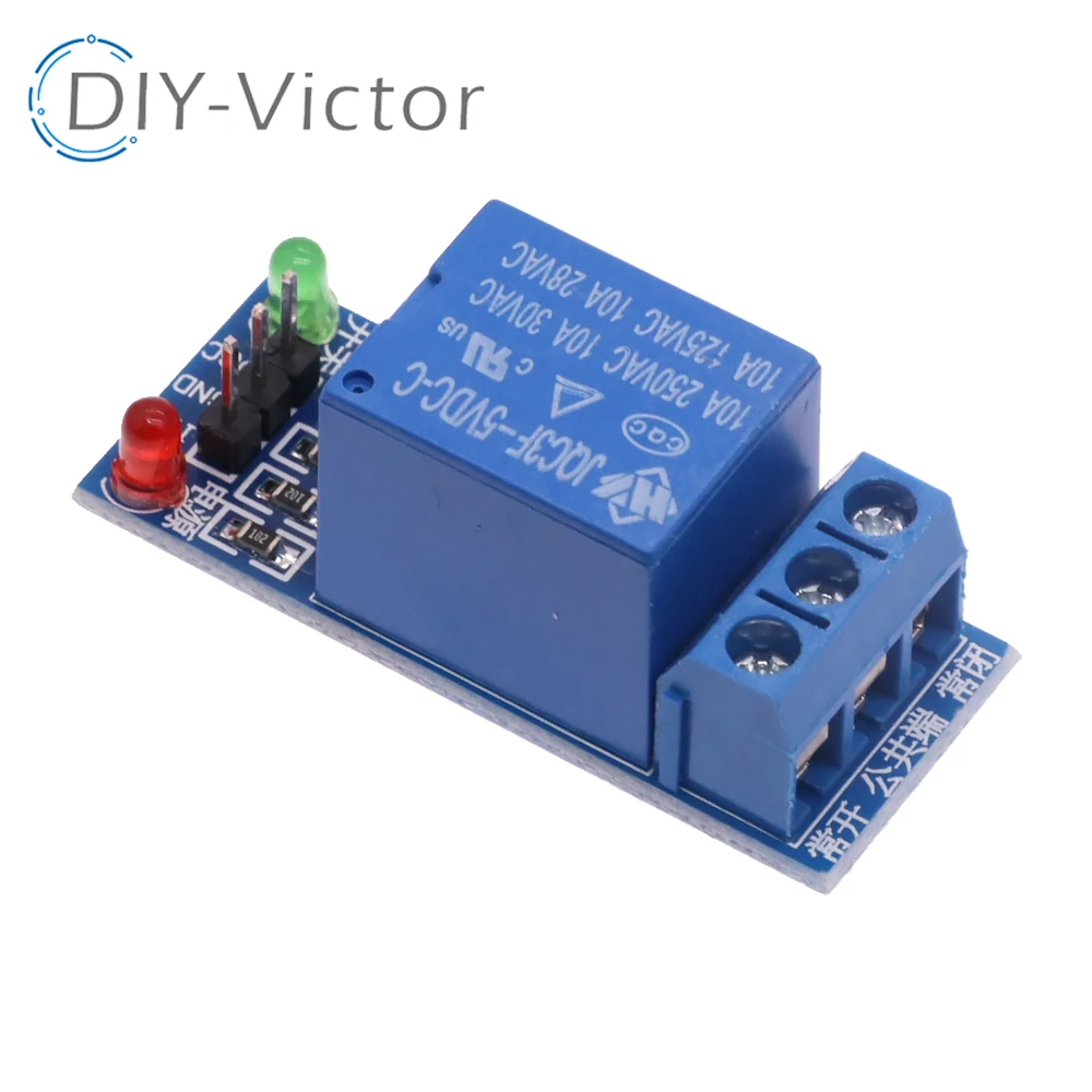 5pcs Low Level Trigger Relay Module 5V Channel One Way Intelligent Relay Module For Arduino PLC Automation Equipment Control