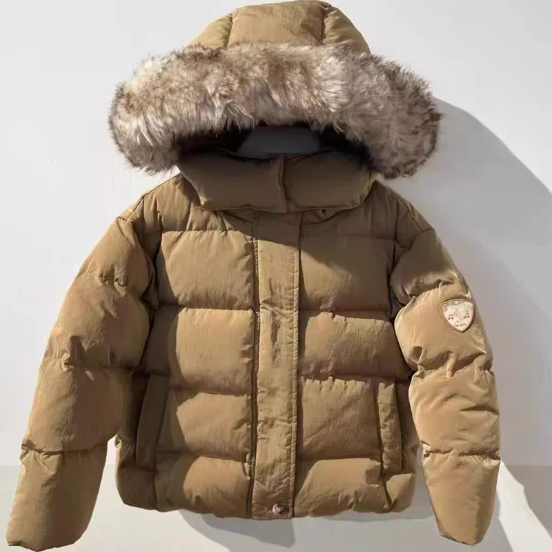 

В наличии 2022, осенне-зимняя ветрозащитная утепленная теплая пуховая куртка с капюшоном для маленьких девочек, куртки для маленьких мальчиков, детская эксклюзивная одежда