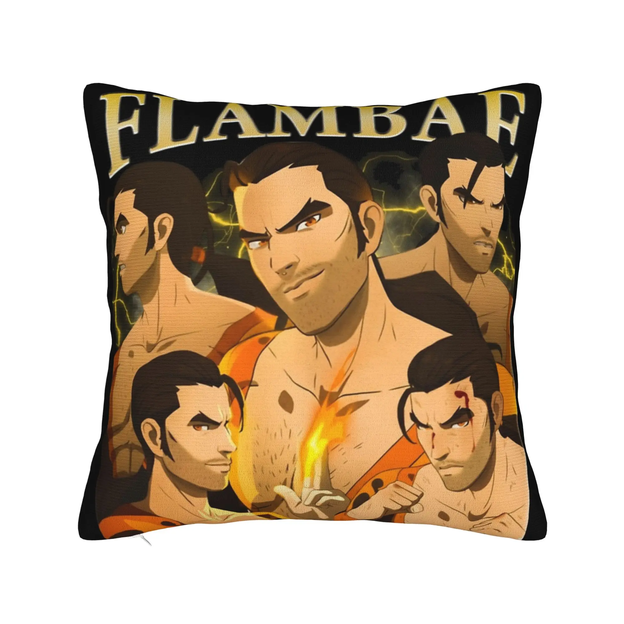 Vintage Flambae Dispatch game  Pillowcases Merchandise Printing Cushion Cover Decor  Throw Pillow Case Cover Home Multi Size