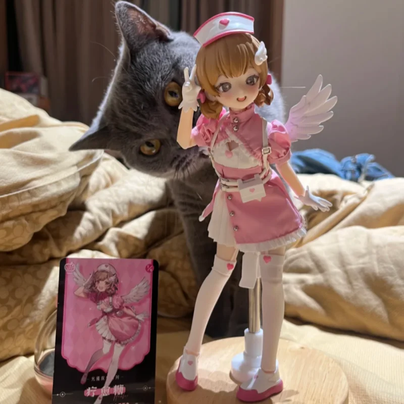 

Light Nightmare Twins Angel And Devil Series Blind Box Desk Decor Ornament Aciton Figure Collectible Toy Customized Gifts