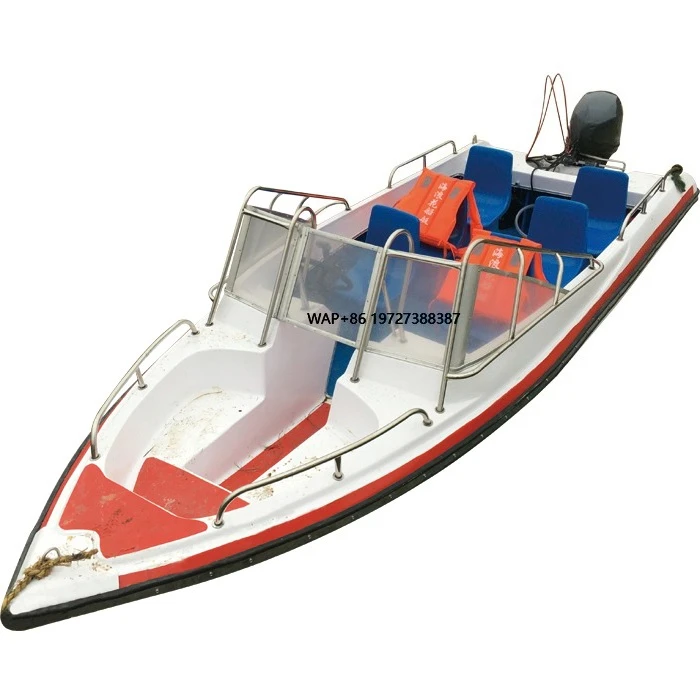 

Six Single Deck FRP Water Speedboats