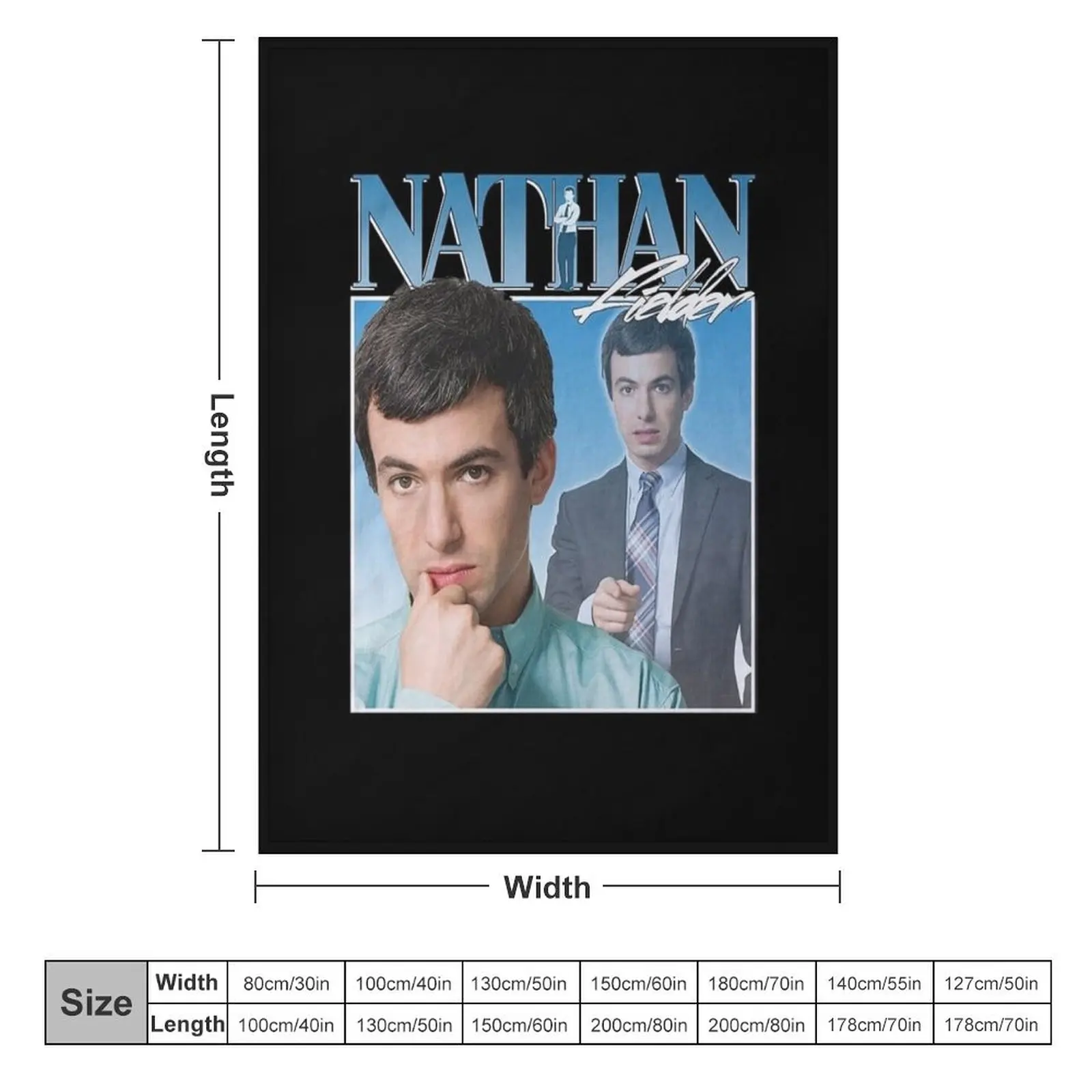 Nathan Fielder, 90's Throw Blanket Flannel Baby Blankets