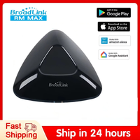 Broadlink MAX Smart Remote Control Hub Wi-Fi BLE For IR/RF Devices TV AC FastCon Link Timer Schedule work with Alexa Google Home