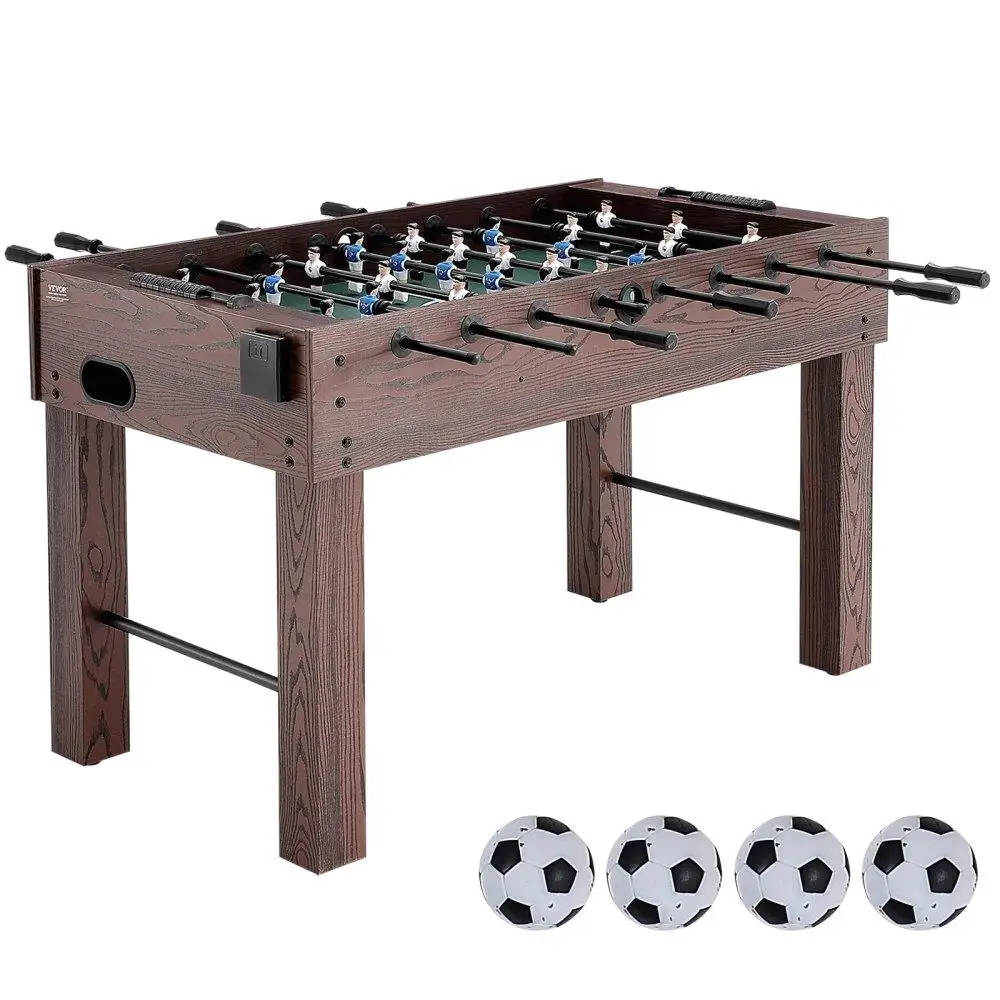 

Foosball Table, 55 inch Standard Size Foosball Table, Indoor Full Size Foosball Table for home , Family, and Game Room, Soccer