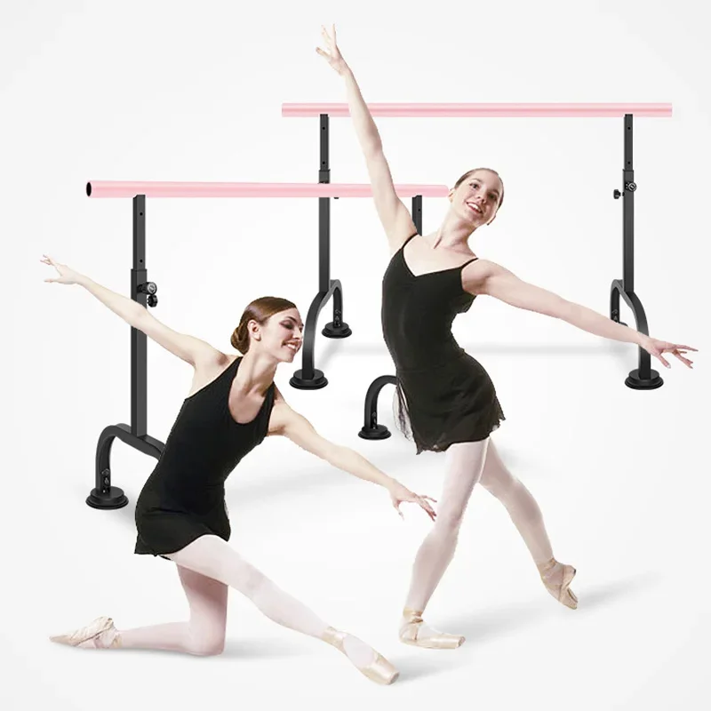 Barre horizontale de Studio de salle de danse Mobile, barre de Ballet en acier pour enfants et adultes, Fitness d'intérieur, poteau de pressage de jambe relevable