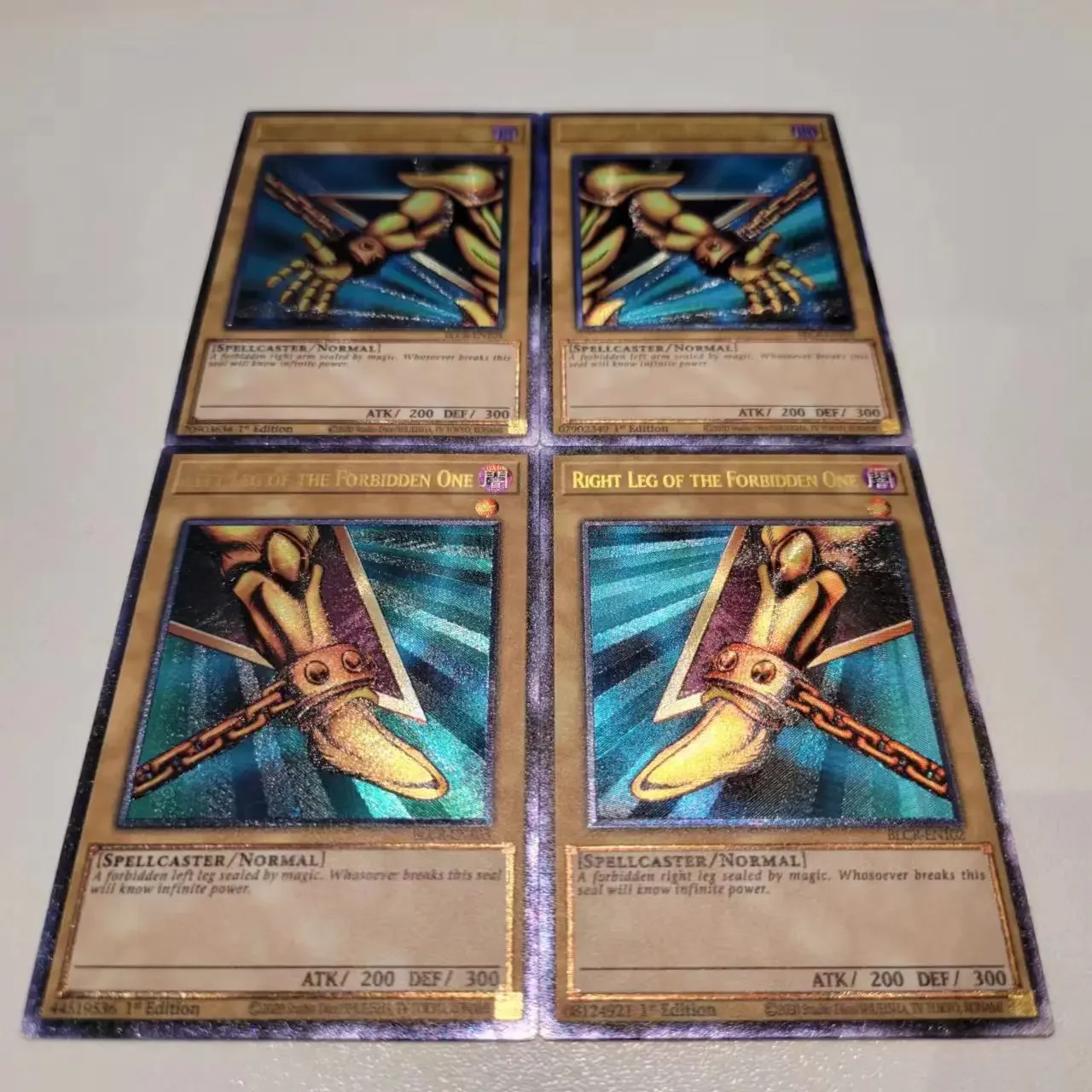 Yu-Gi-Oh UR BLCR Series/ THE Forbidden One Series Children\'s Gift Collectible Card Toys (Not Original)