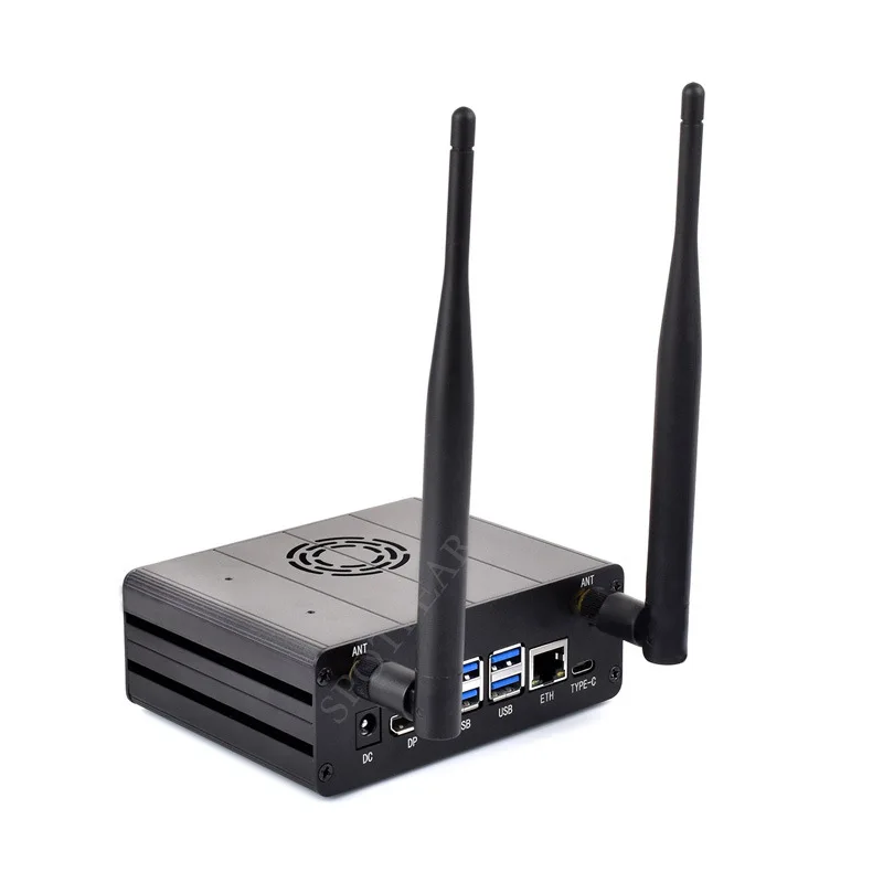 

Dedicated Chassis for Jetson Orin, Aluminum Alloy Material Built-in Camera Mount Bracket High-Efficiency Heat Dissipation Case