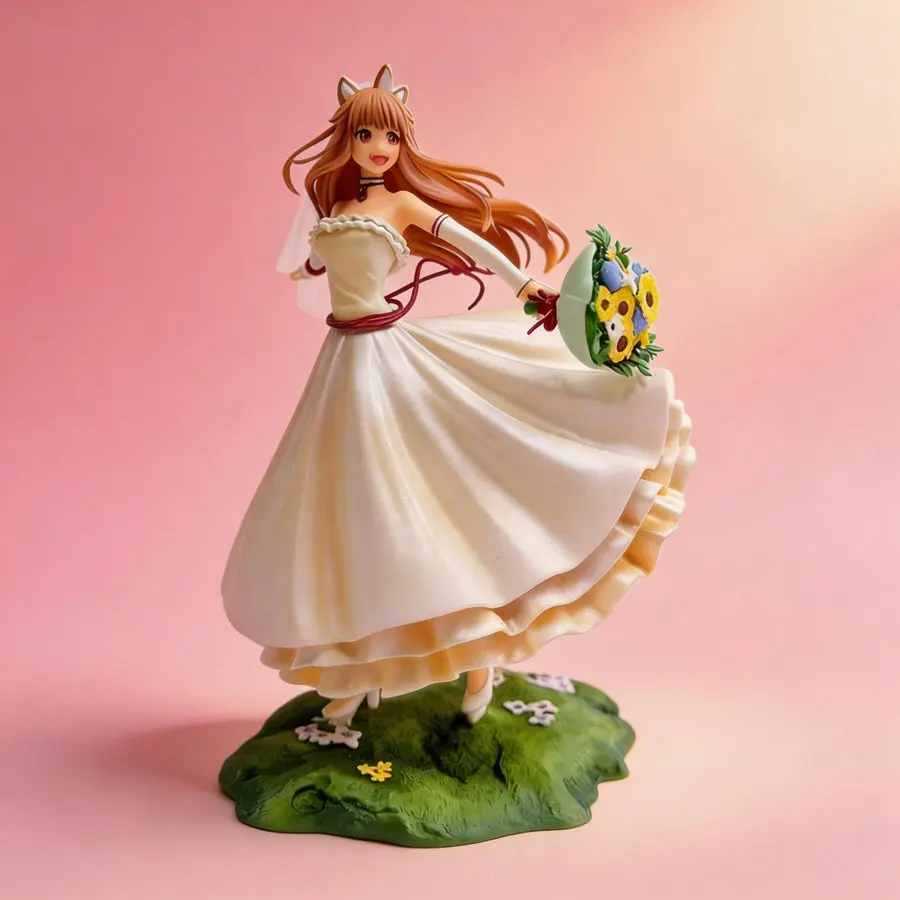 

Anime Figure Holo - Spice and Wolf Collectible Model 20cm Beautiful Girl Desktop Decoration