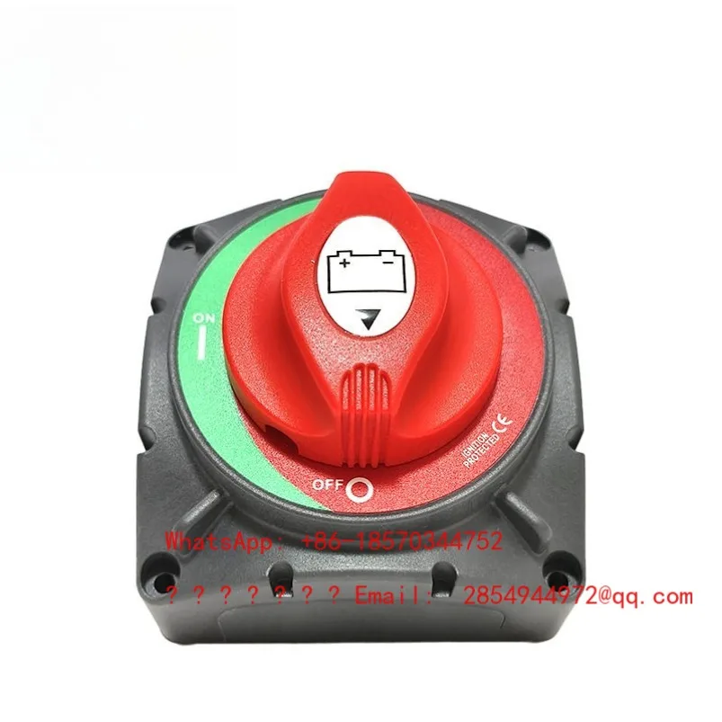 Car RV High Current Battery Power Off Switch 12V400A Switch Screw M10 Large Equipment Power Switch