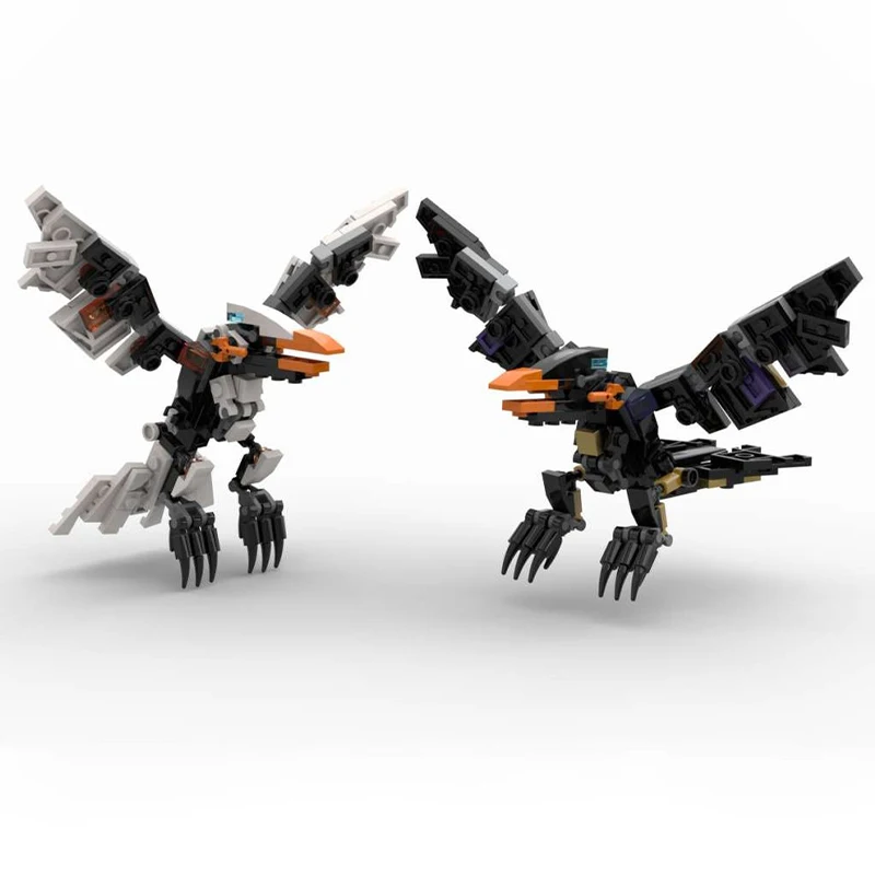 

256PCS MOC Game Series Glinthawks Horizon Forbidden West Model Custom Building Blocks Architecture DIY Assembly Display Gift Set
