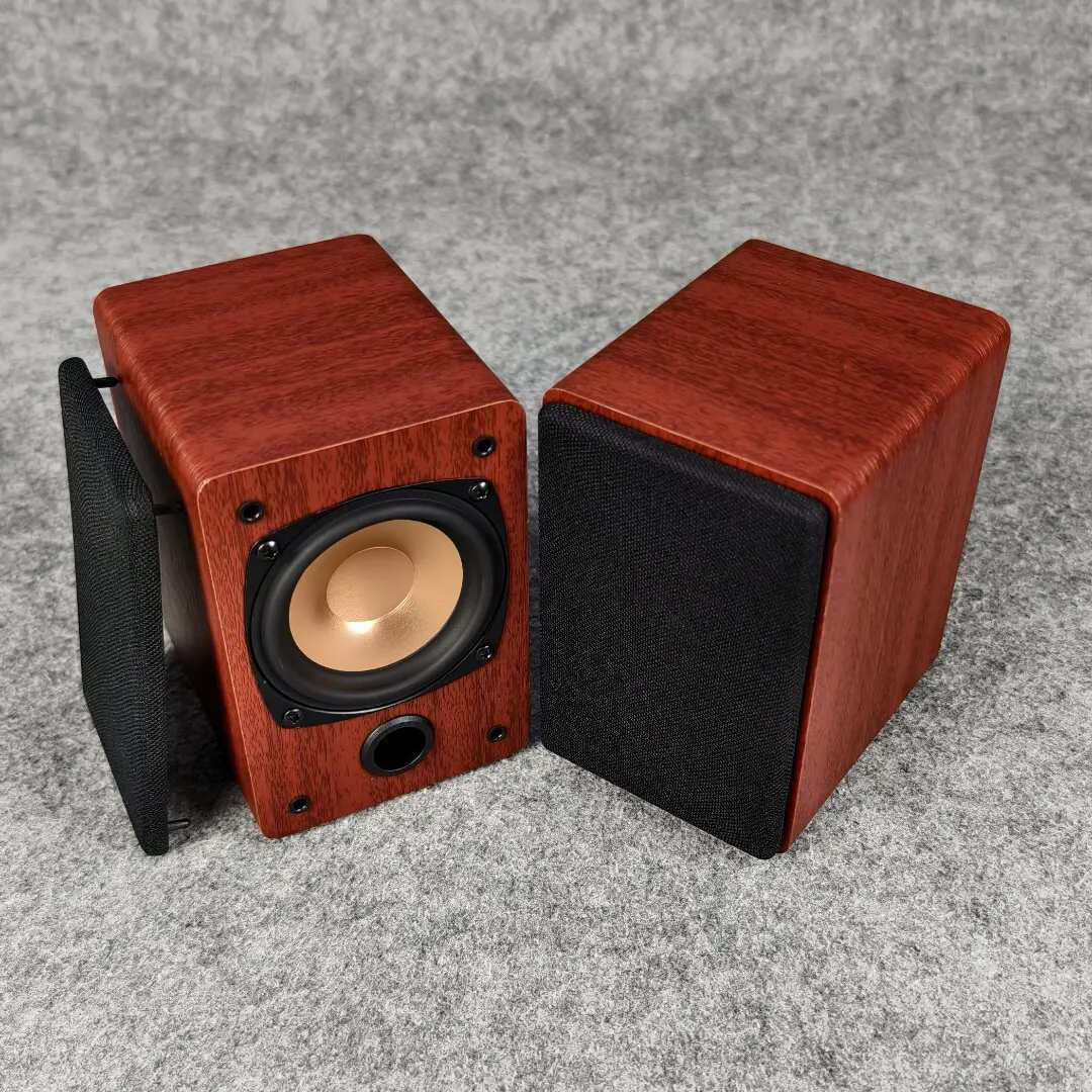 15-30W 4/8 Ohm 93dB 3-inch Full-range 2.0 Speaker, Home Audiophile-grade HiFi Passive Desktop Speaker, Front Surround Sound