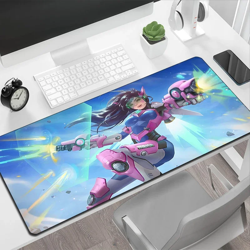 Imagem -05 - Overver d. va Grande Mouse Pad Animes Xxl Mousepad Anime Teclado Gaming Esteiras Deskpad Mesas de Computador Mesa Tapete Playmat Deskmat