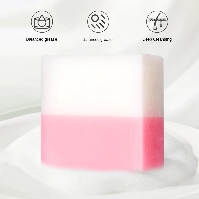 Rose Essential Series Handmade Face Wash Bath Moisturizing Oil Control Facial Soap