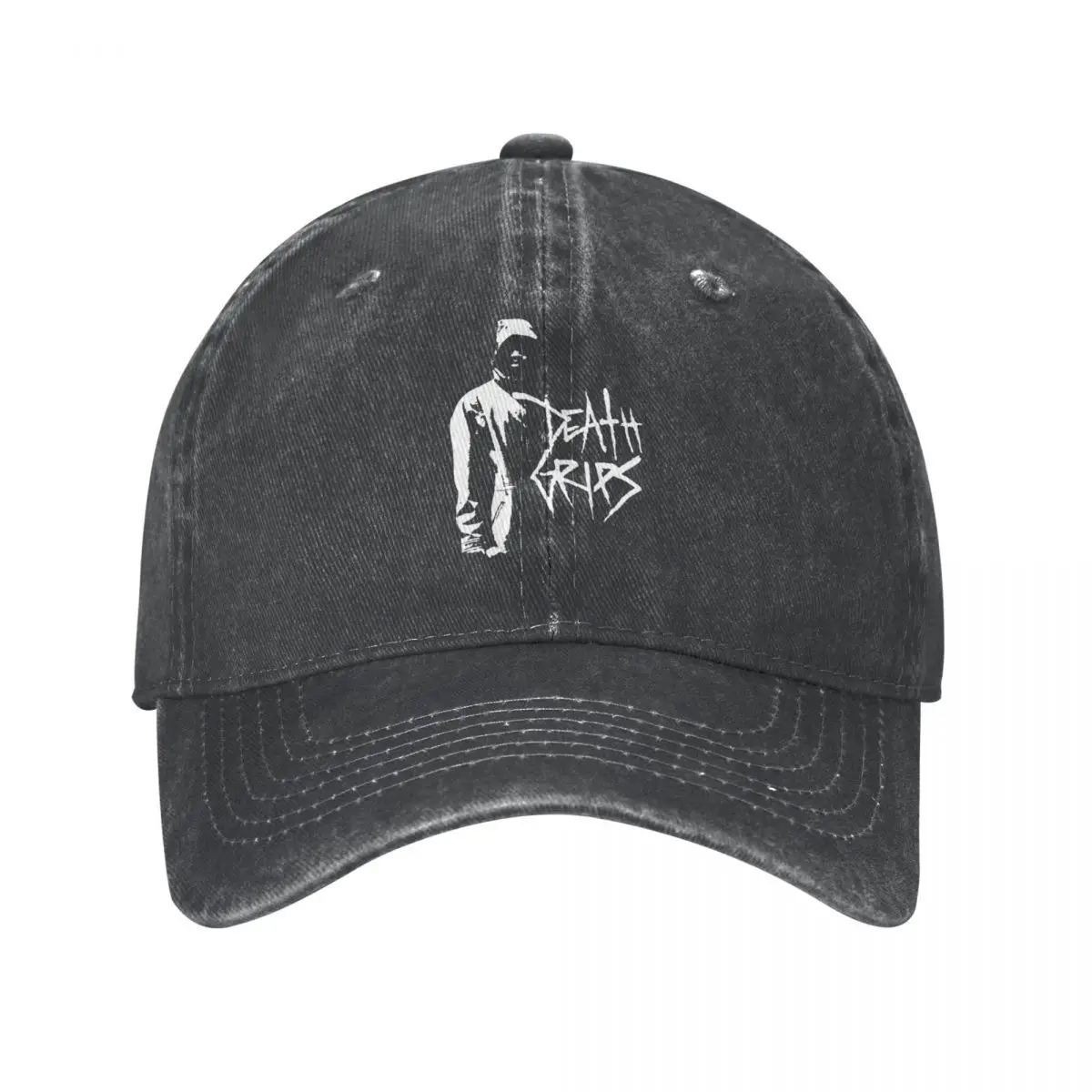 

Vintage Death Grips MC RIDE Baseball Caps Men Women Distressed Denim Snapback Cap Outdoor Workouts Hats Cap