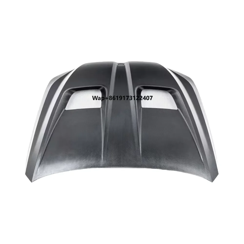 FOR for  M5 New Carbon Fiber Engine Hood Body Kit Upgrade to Stylish Carbon Fiber Style Hood