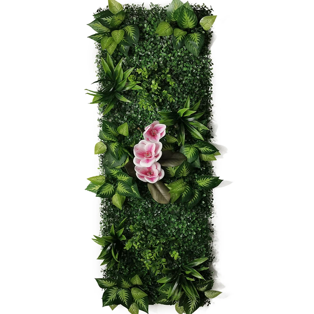 40*120CM Artificial Flowers Artificial Plants Lawn Fake Grass Plant Moss Panel Eucalyptus Subtropical Grass Home Decoration Wall