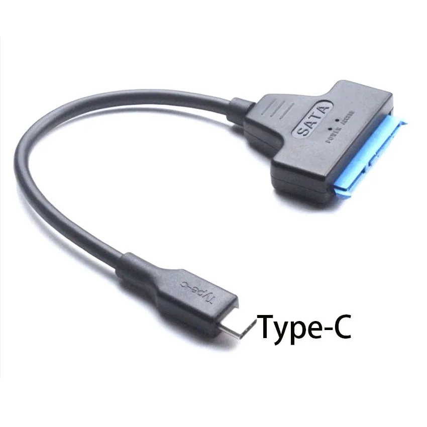 Sata to USB 3.0 easy drive cable, 2.5-inch mechanical SSD hard drive universal adapter cable, external reader conversion