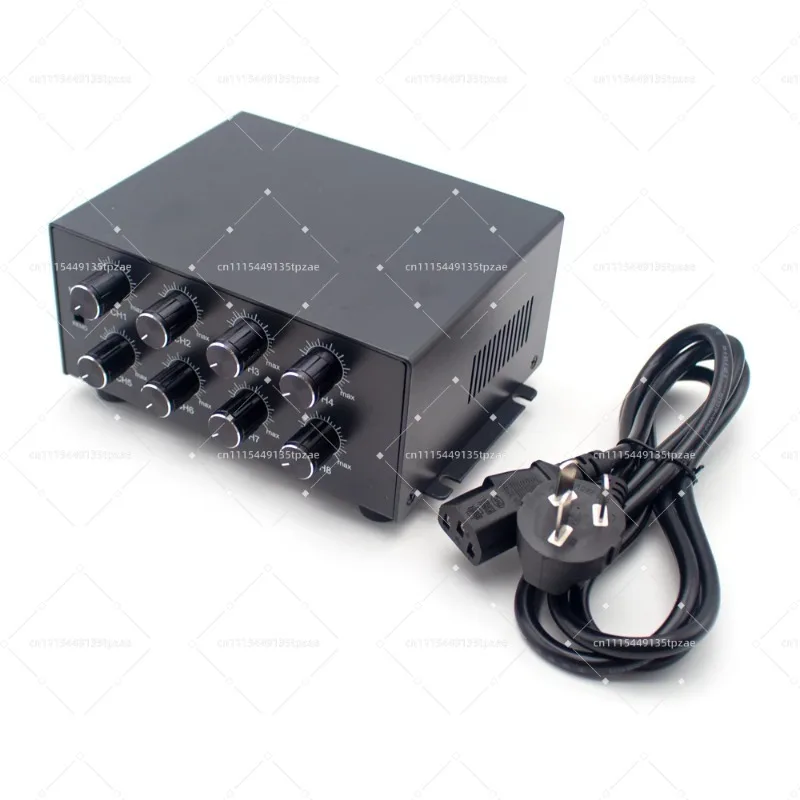 8 Channel Industrial Analog Light Control Assembly 24V Dimming Adjustment For Microscope Illumination System